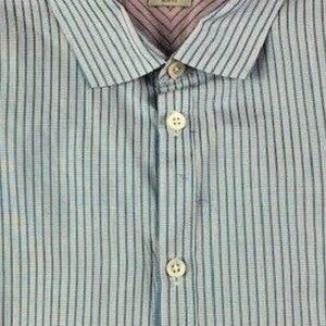 PAUL SMITH Jeans Mens Long Sleeve Slim Fit Cotton Button Up Shirt Size XXL